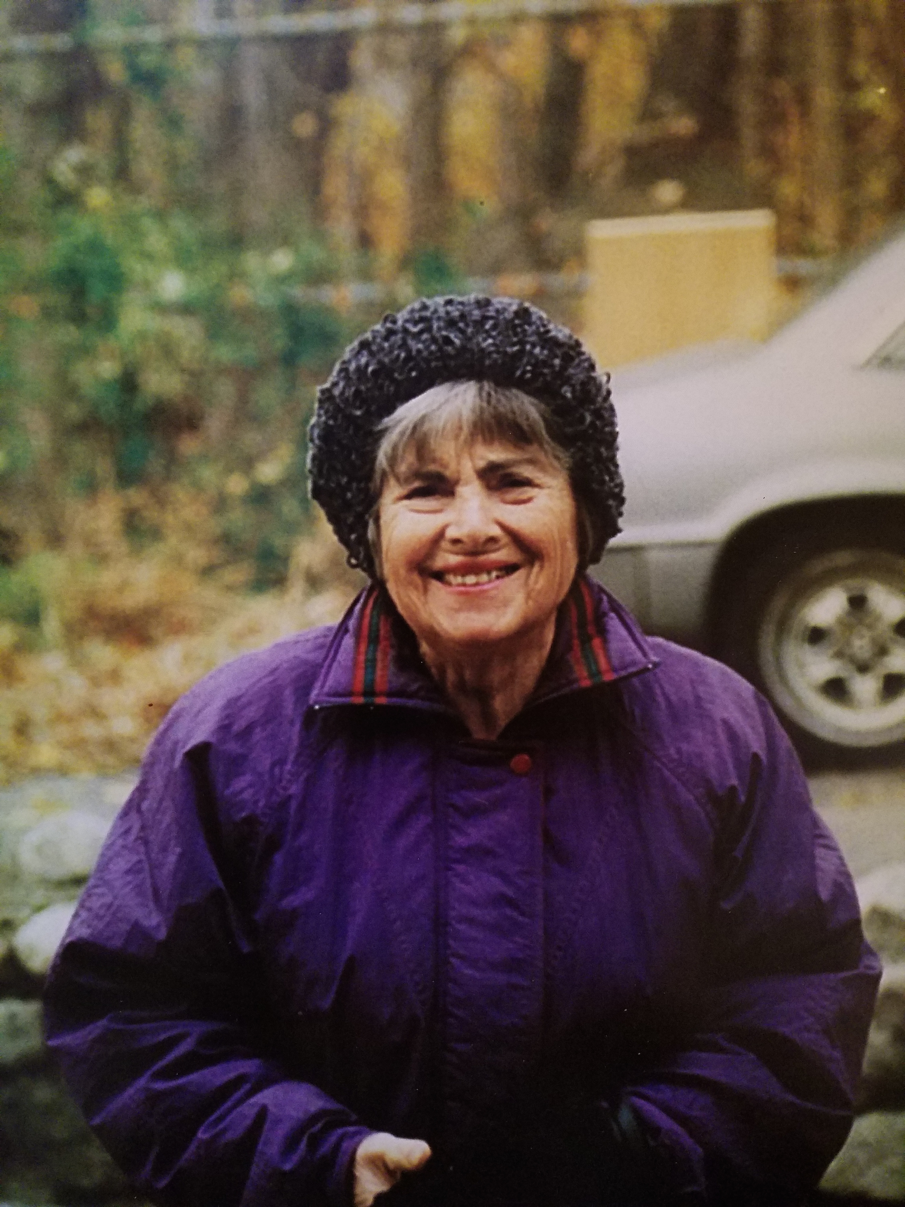 Esther Axelrod at the home of her daughter, Brighton, MA